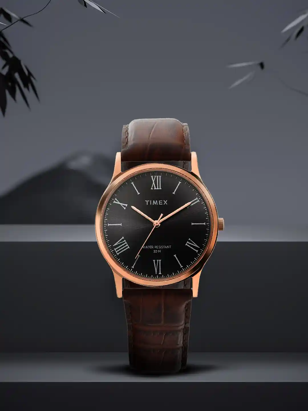 Timex Men Black Analogue Watch TW000R433