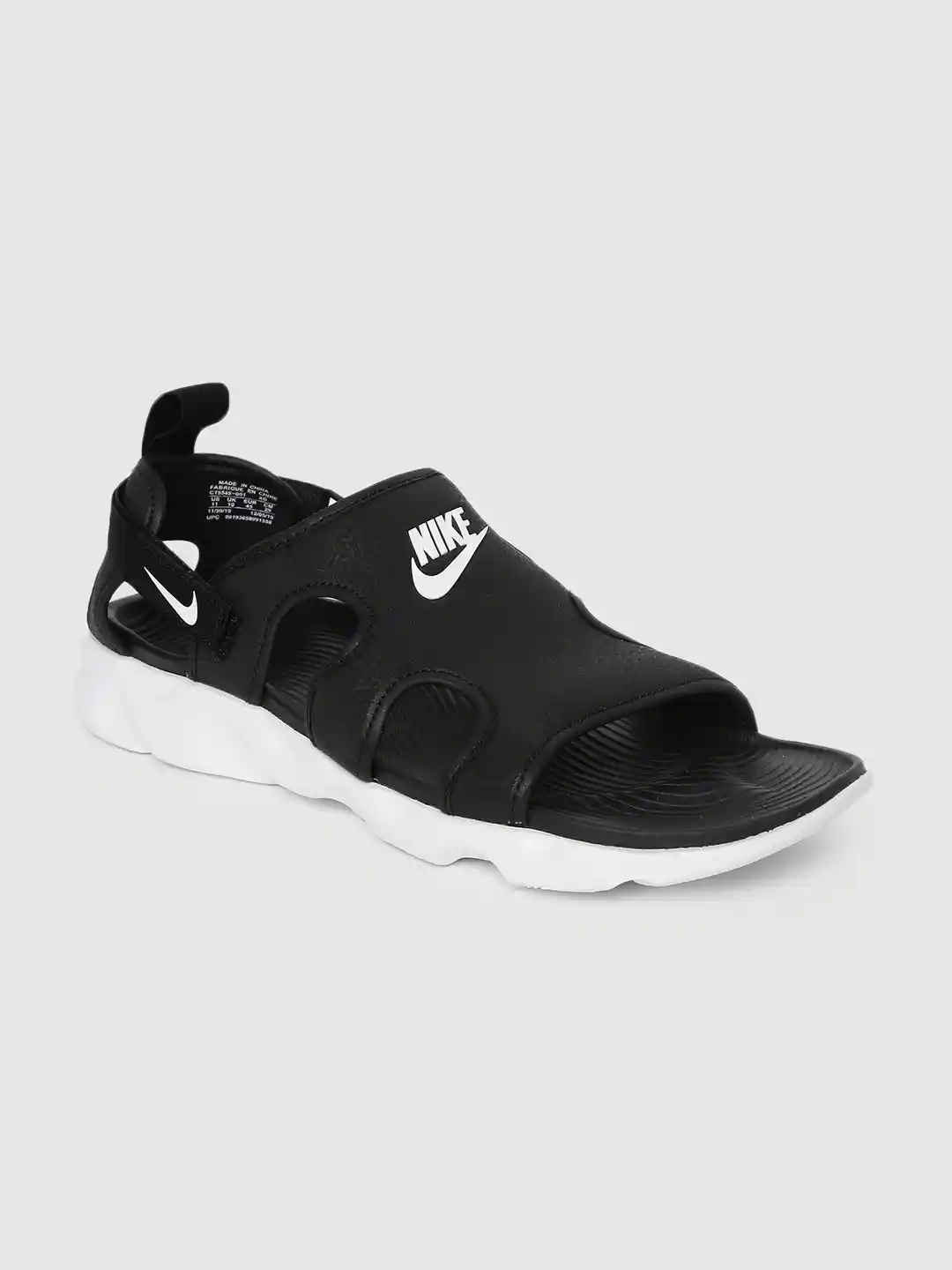Buy Nike Men Black OWAYSIS Sandals - Sandals for Men 11652542 | Myntra