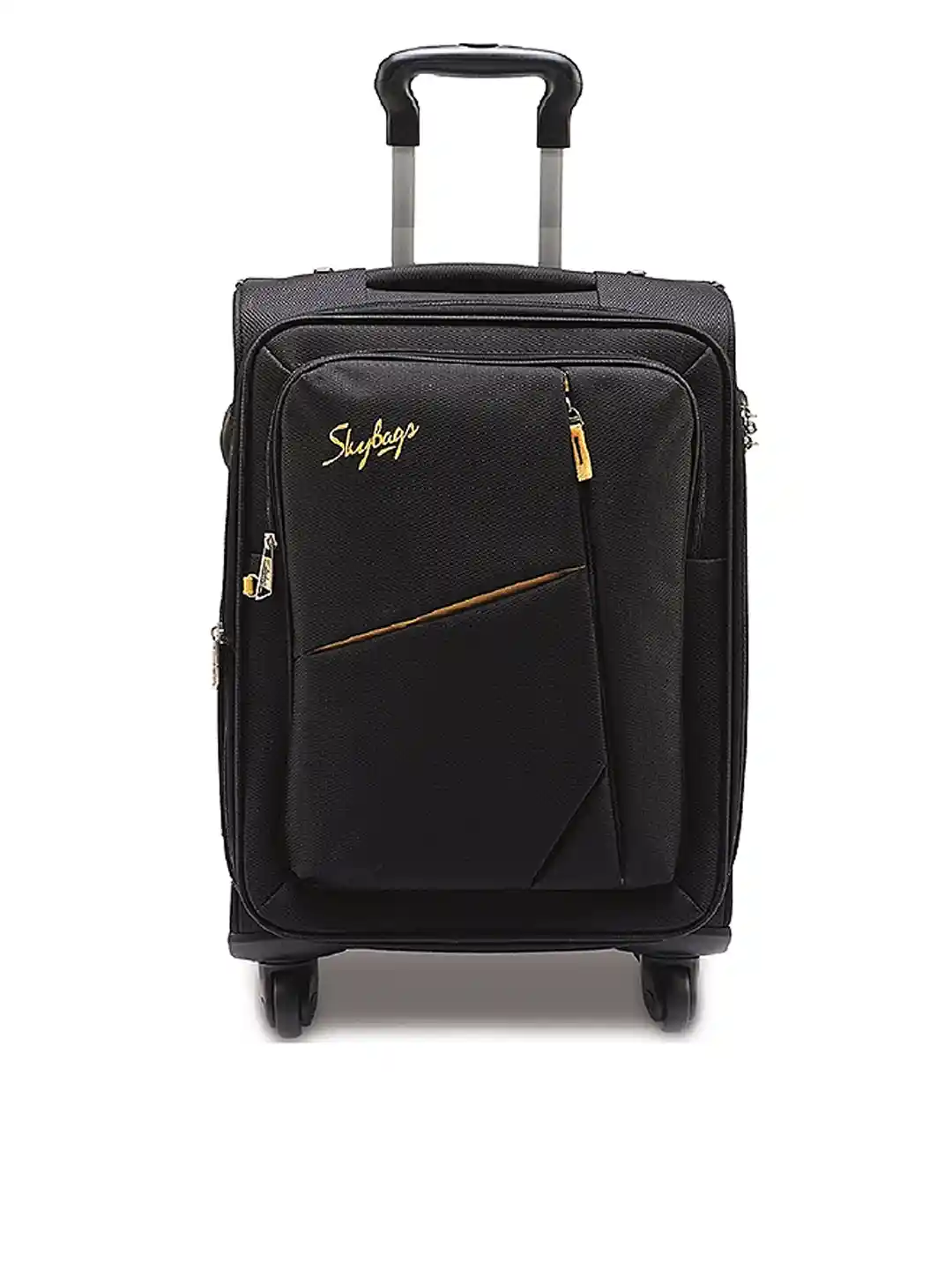 Skybags Black Trolley Buy Skybags Skylite Black Hard Luggage