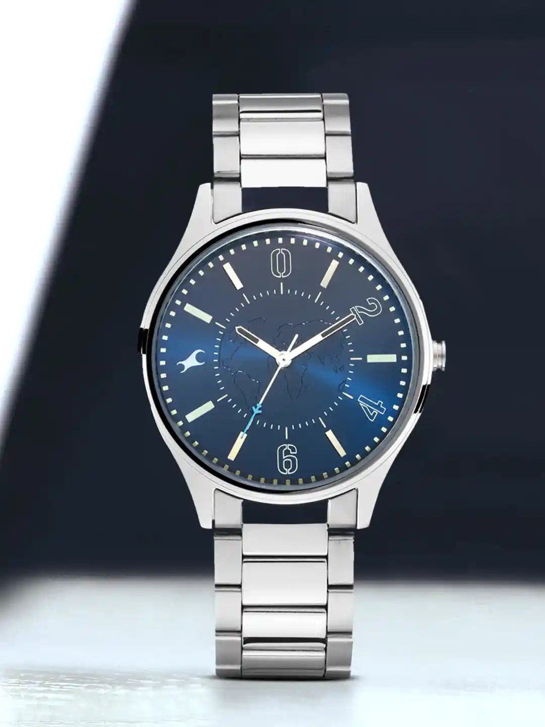 Buy Fastrack Men Blue Analogue Watch 3237SM01 Watches for Men