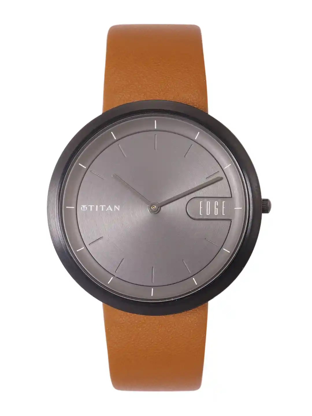 Buy Titan Men Ultra Slim Dial Leather Straps Analogue Watch