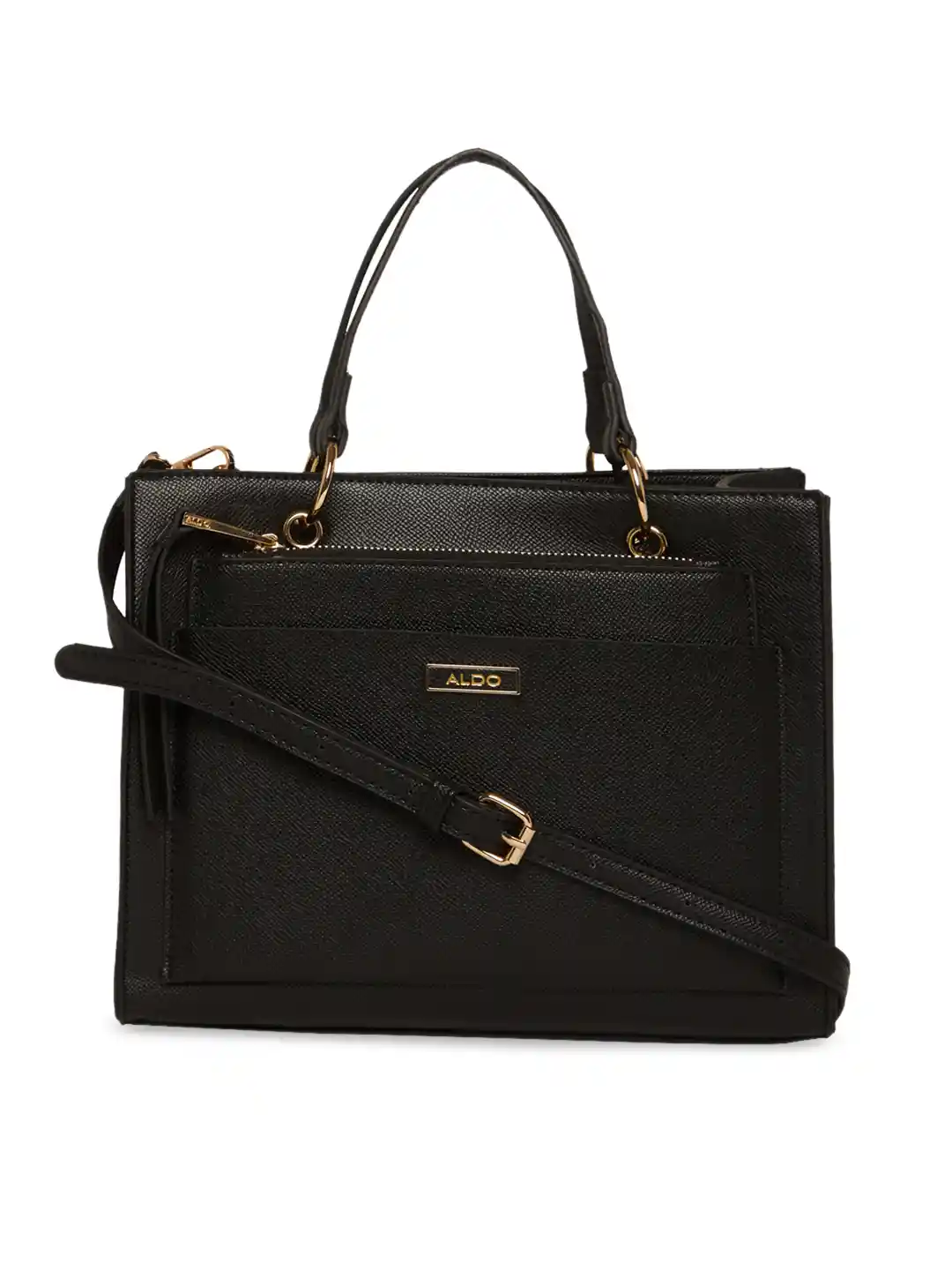 Buy ALDO Black Solid Handheld Bag Handbags for Women 11798426