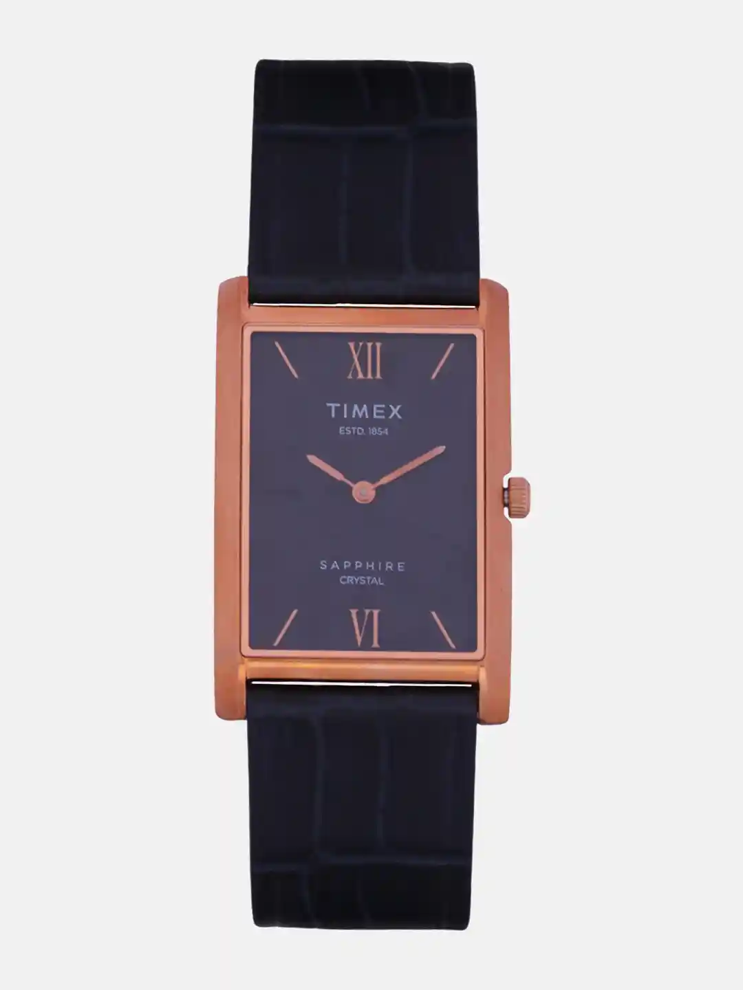 Buy Timex Men Navy Blue Solid Analogue Watch TWEG17305 - Watches