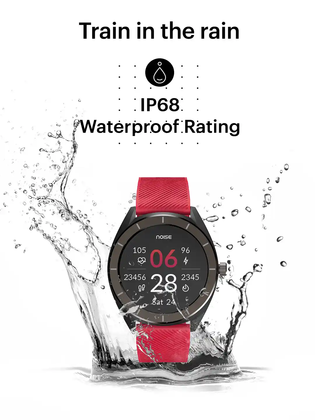 Noise Noisefit Noise Endure Watch Strap Buy NOISE Unisex Red