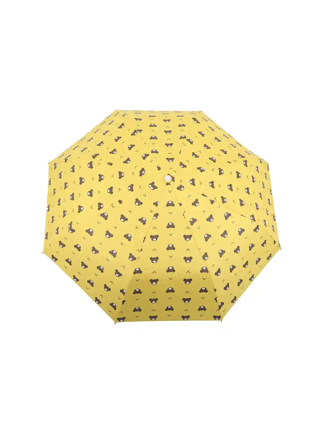 Buy FabSeasons Unisex Yellow Brown Cute Teddy Printed Fully