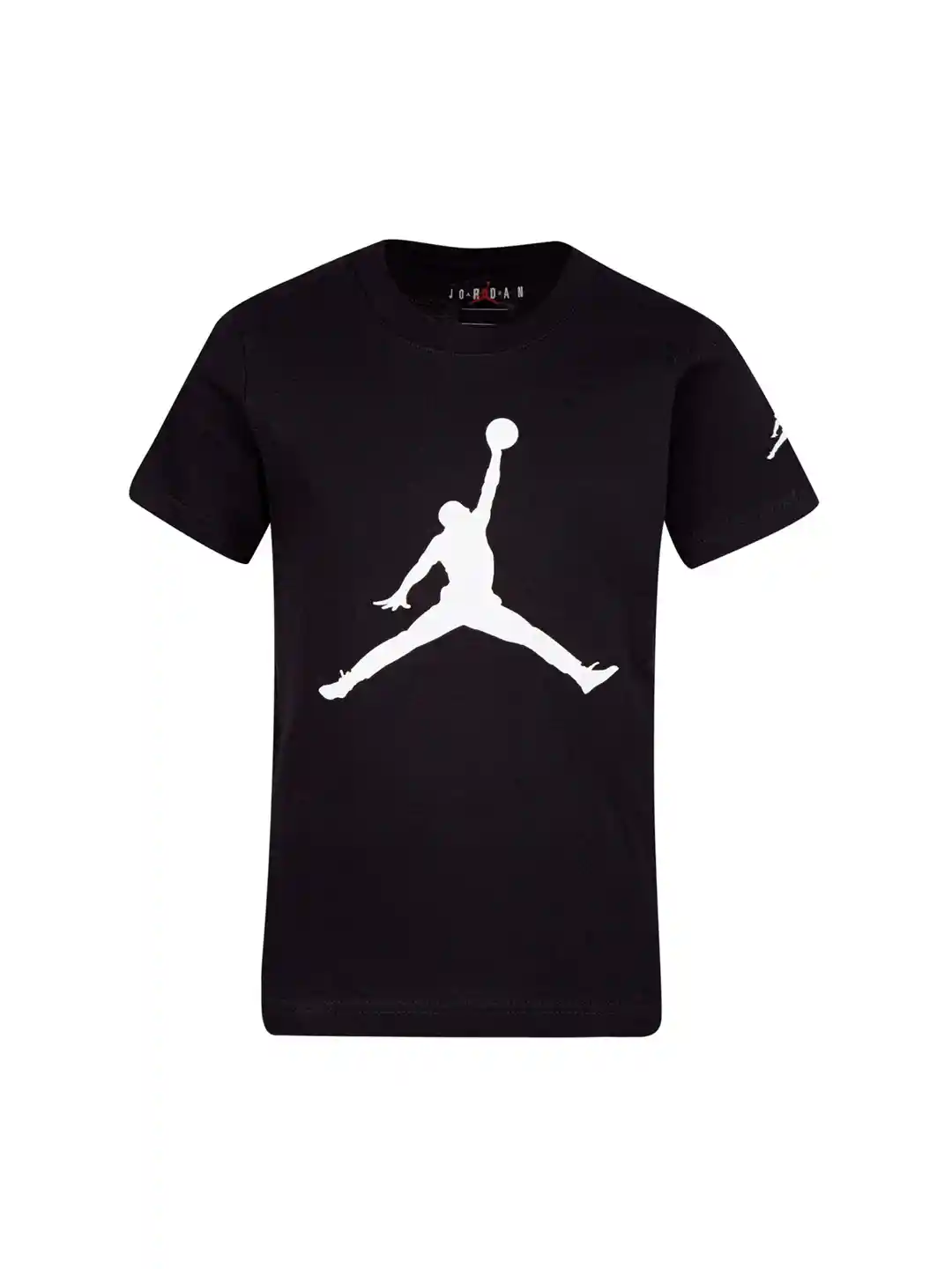 Buy Jordan Boys Black Brand Logo Print Jumpman Basketball T-shirt