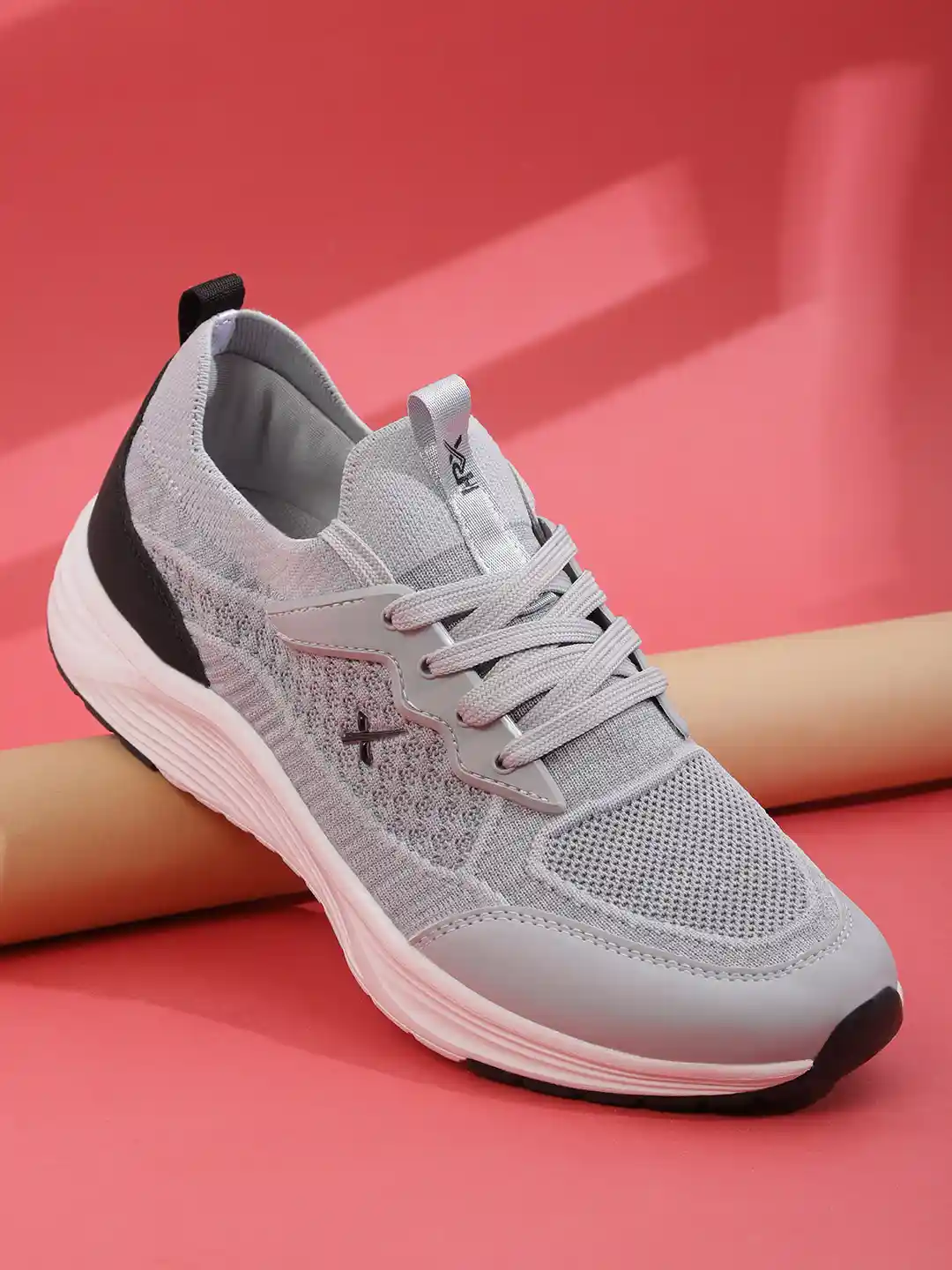 Buy HRX by Hrithik Roshan Men Grey Synthetic Running Shoes