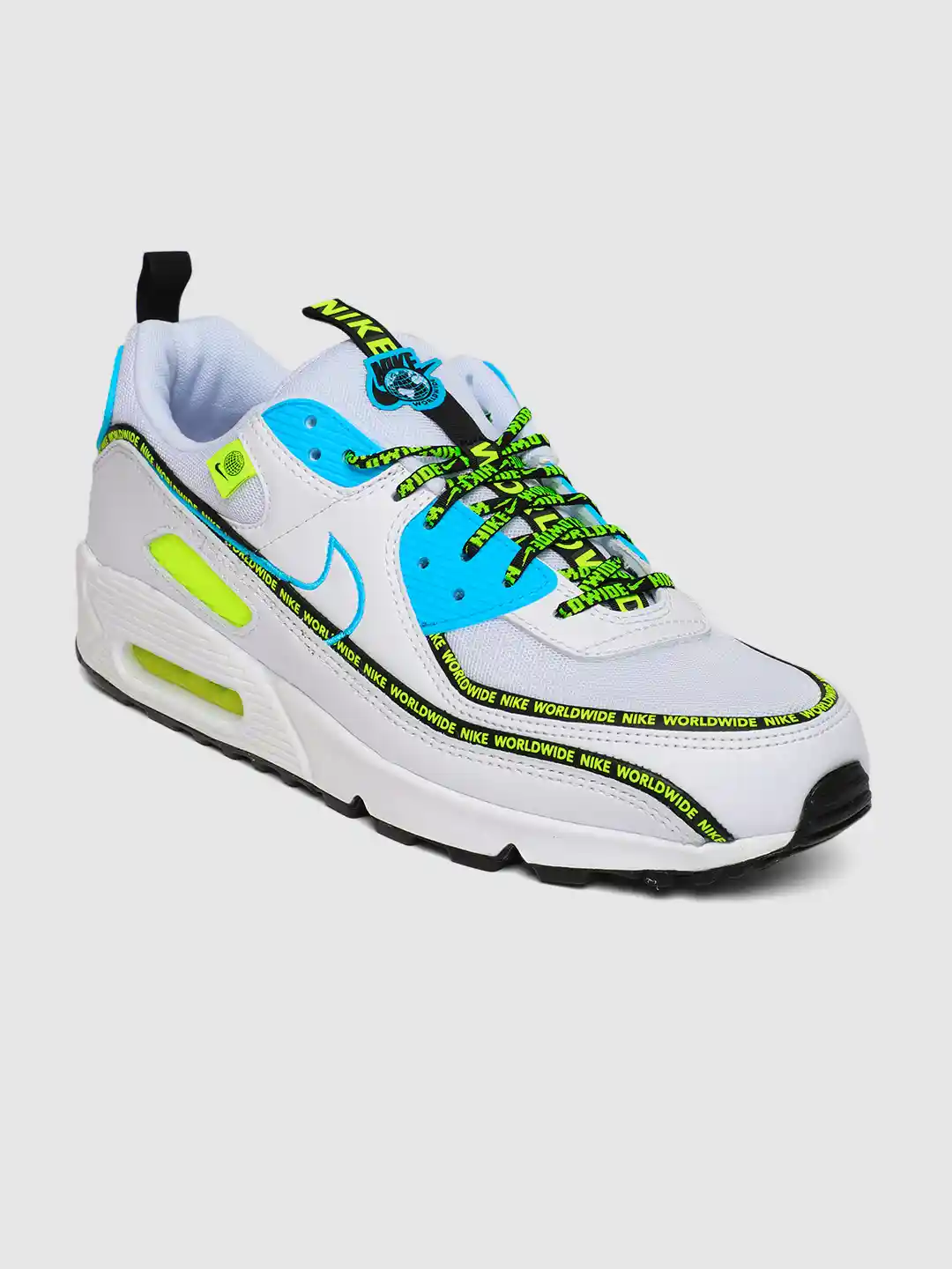 Buy Nike Men White AIR MAX 90 SE Running Shoes Sports Shoes for