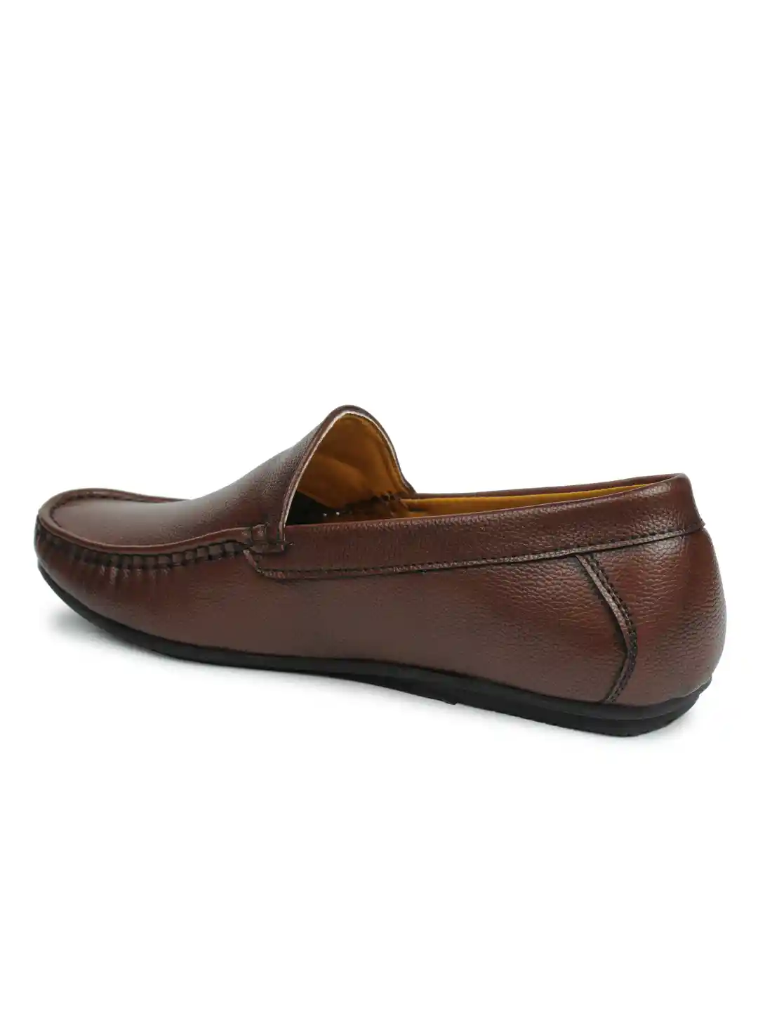 Fashion Victim Men Brown Solid Loafers