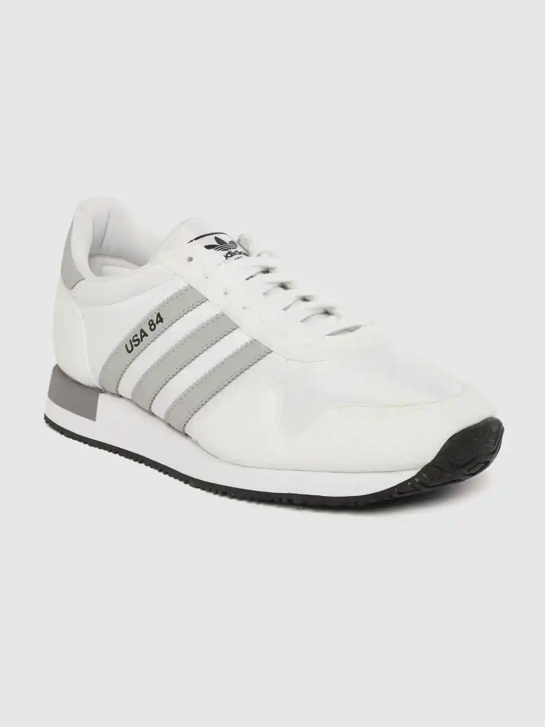 Buy ADIDAS Originals Men White Grey USA 84 Sneakers Casual