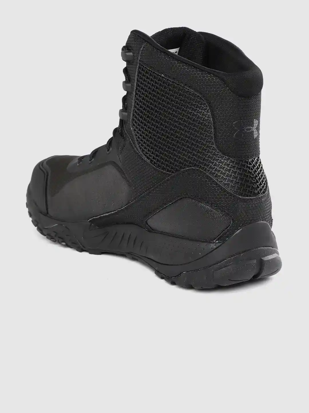 Buy UNDER ARMOUR Men Black Valsetz RTS Textured Mid-Top