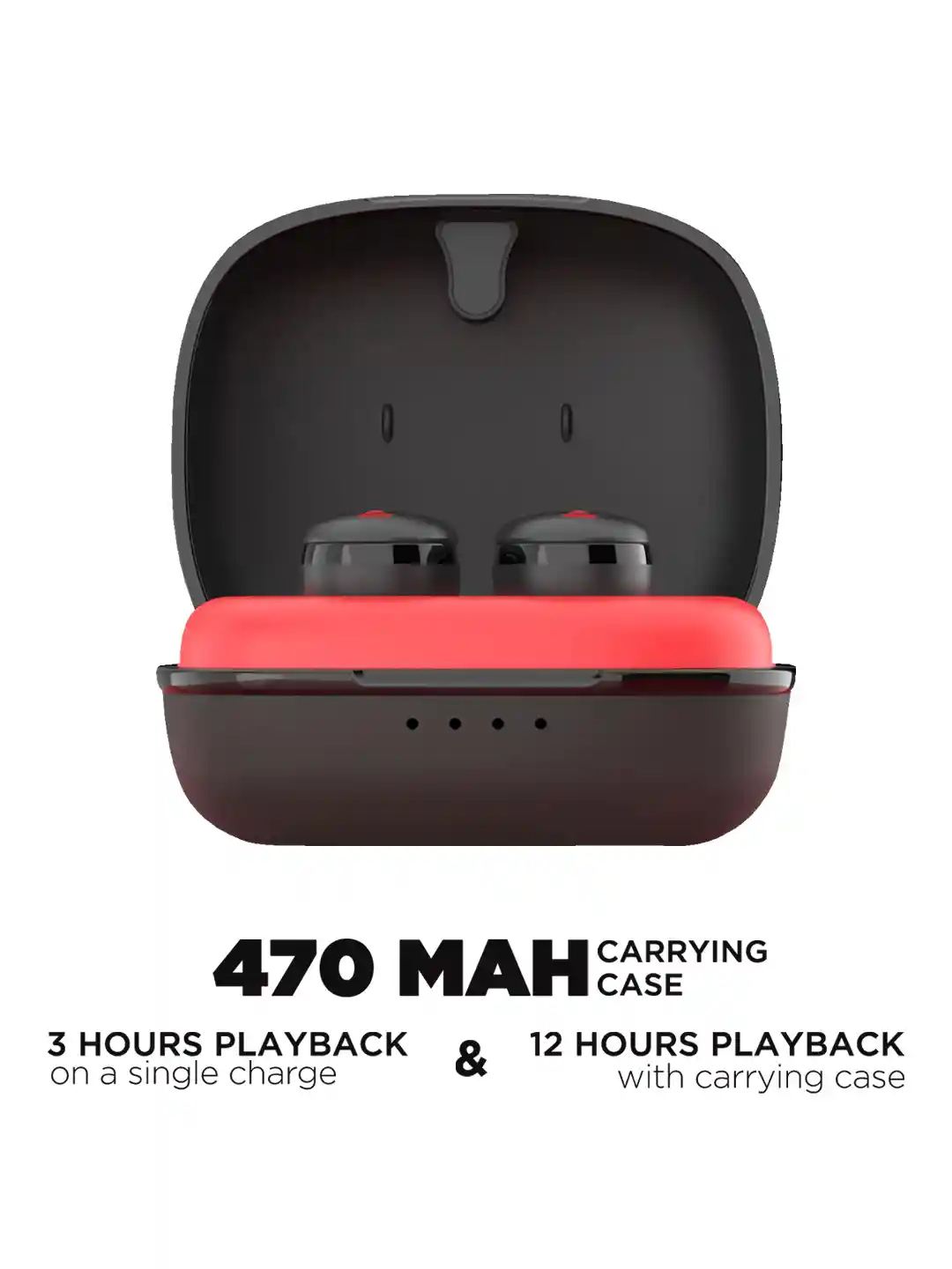 Buy boAt Unisex Raging Red Airdopes 201 True Wireless Earbuds