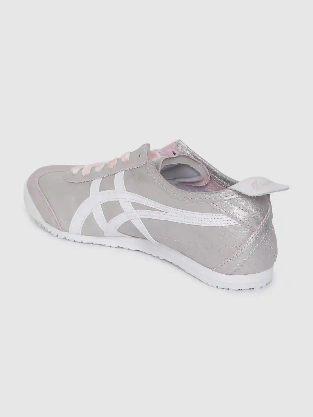 Unisex Shoes Sneaker Onitsuka Tiger Mexico 66 Womens Silver