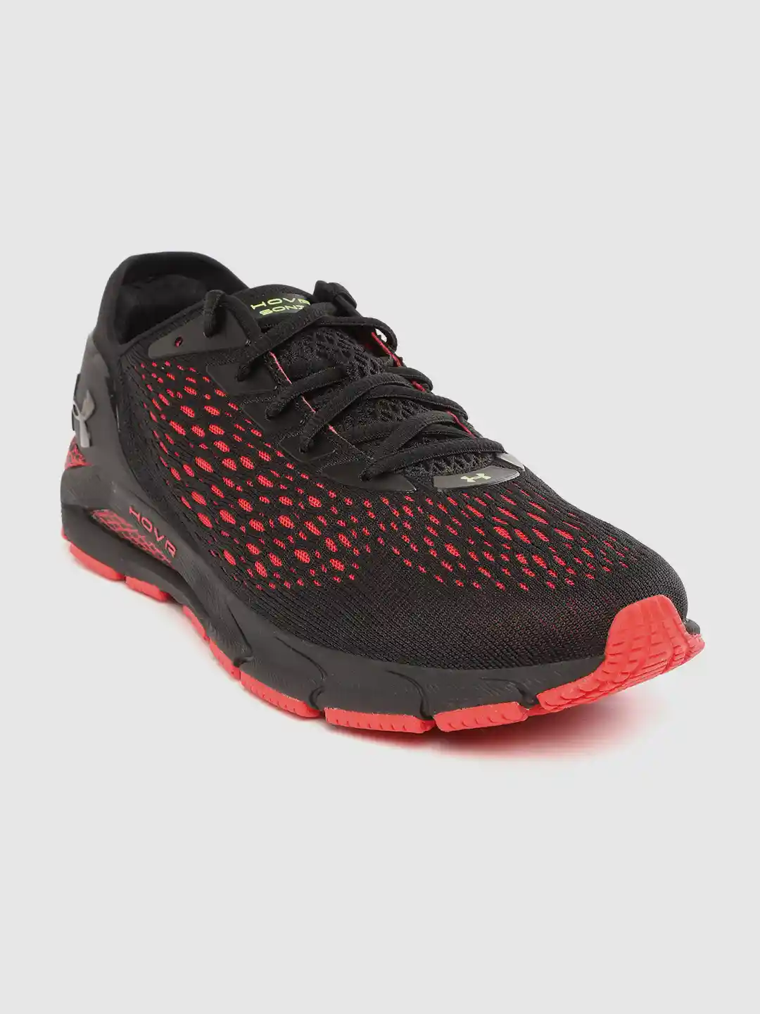 Buy UNDER ARMOUR Men Black Red Woven Design Bluetooth HOVR Sonic