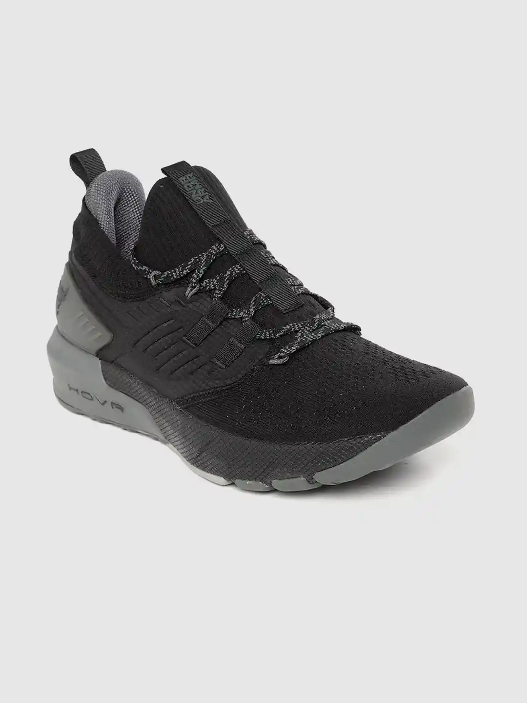 Buy UNDER ARMOUR Men Black Woven Design Project Rock Training