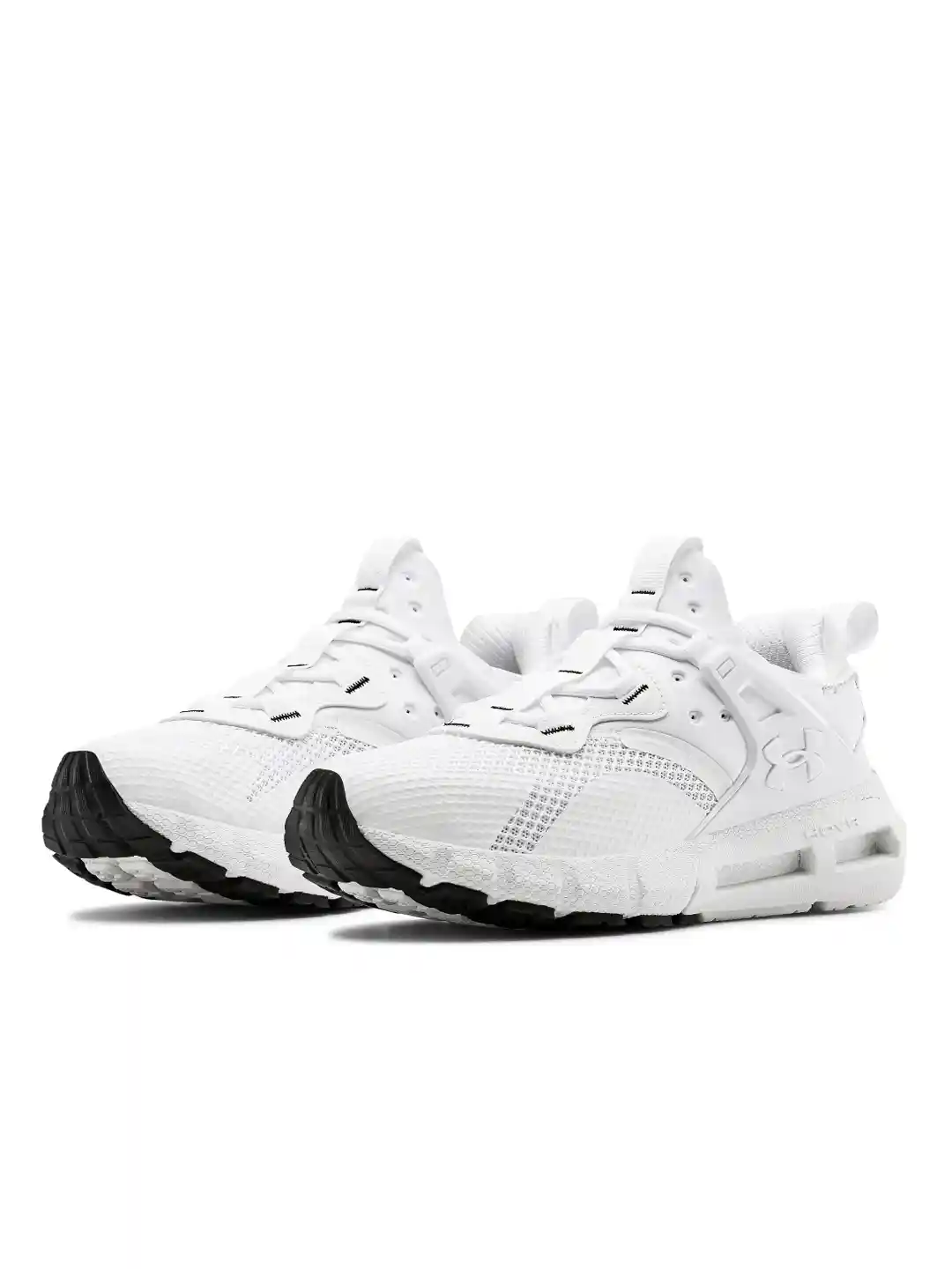 Buy UNDER ARMOUR Men White Woven Design HOVR Mega MVMNT Running
