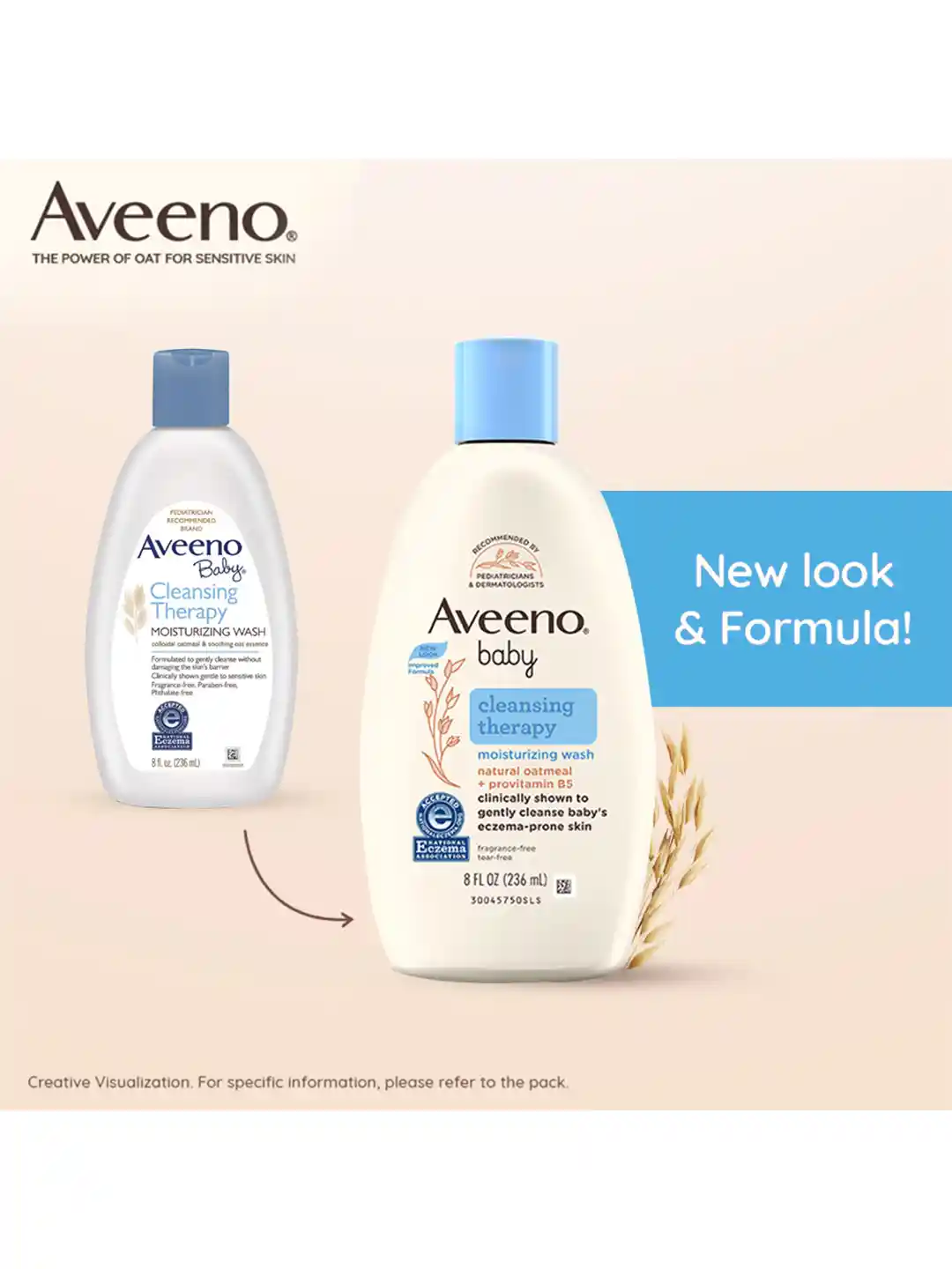 Buy Aveeno Baby Cleansing Therapy Moisturizing Wash 236ml Baby