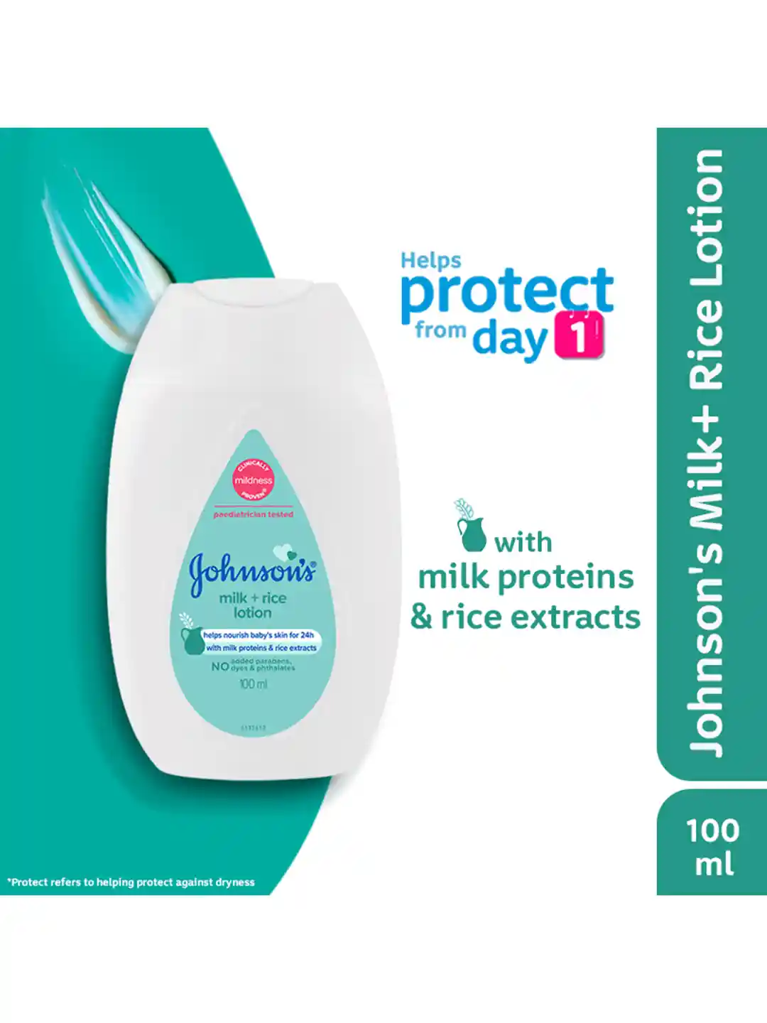 Buy Johnsons Baby Milk Rice Lotion for Healthy Looking Skin