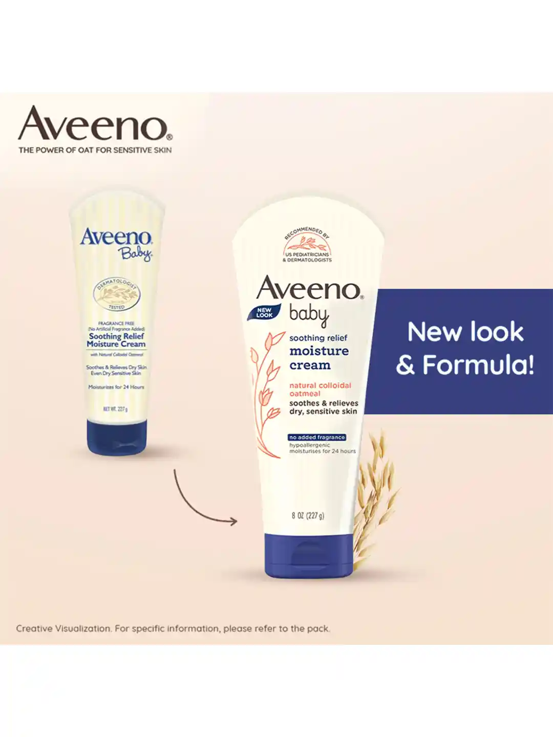 Buy Aveeno Baby Soothing Relief Moisture Cream for Dry Sensitive