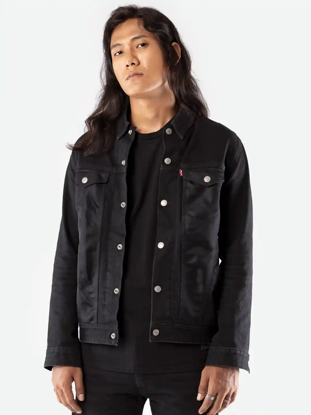 週末まで値下げ　Silver l black denim jacket Buy Roadster Men Charcoal Grey Distressed Denim Jacket