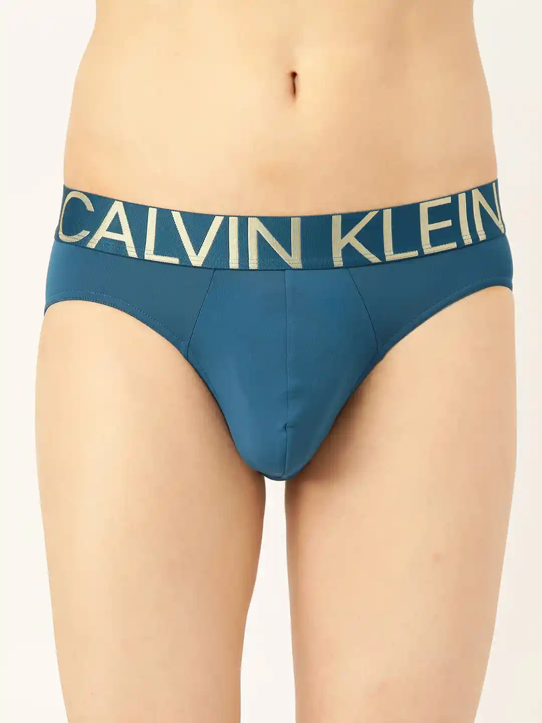 Buy Calvin Klein Underwear Blue Solid Statement 1981 Micro Hip
