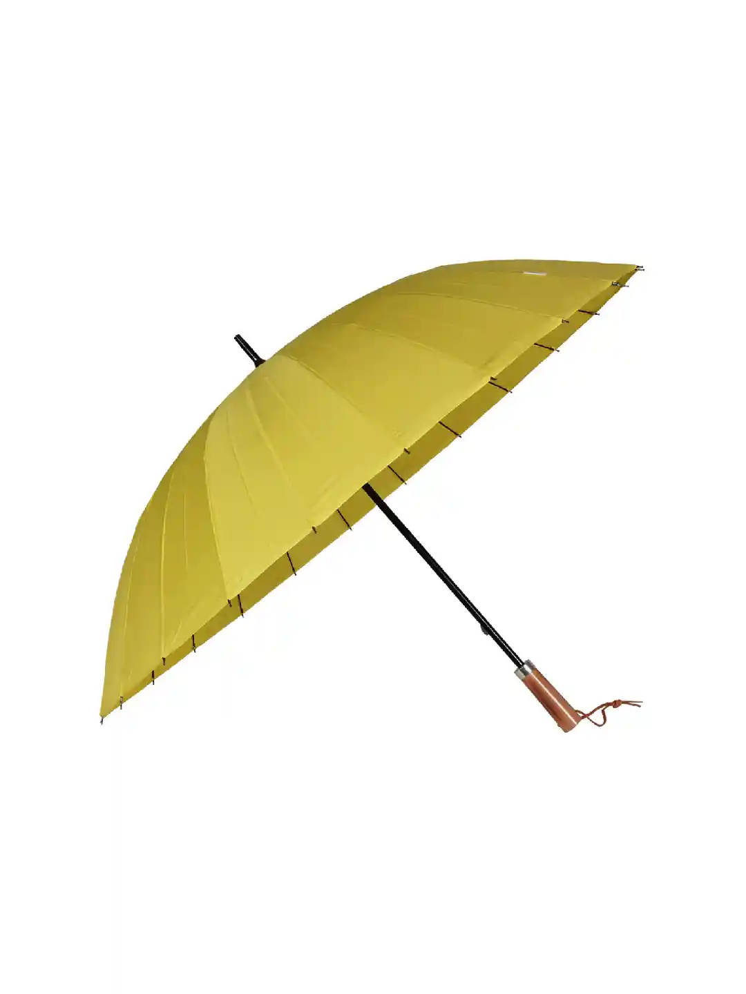 Buy Johns Unisex Yellow Solid 610 Pagoda Semi-Automatic Umbrella