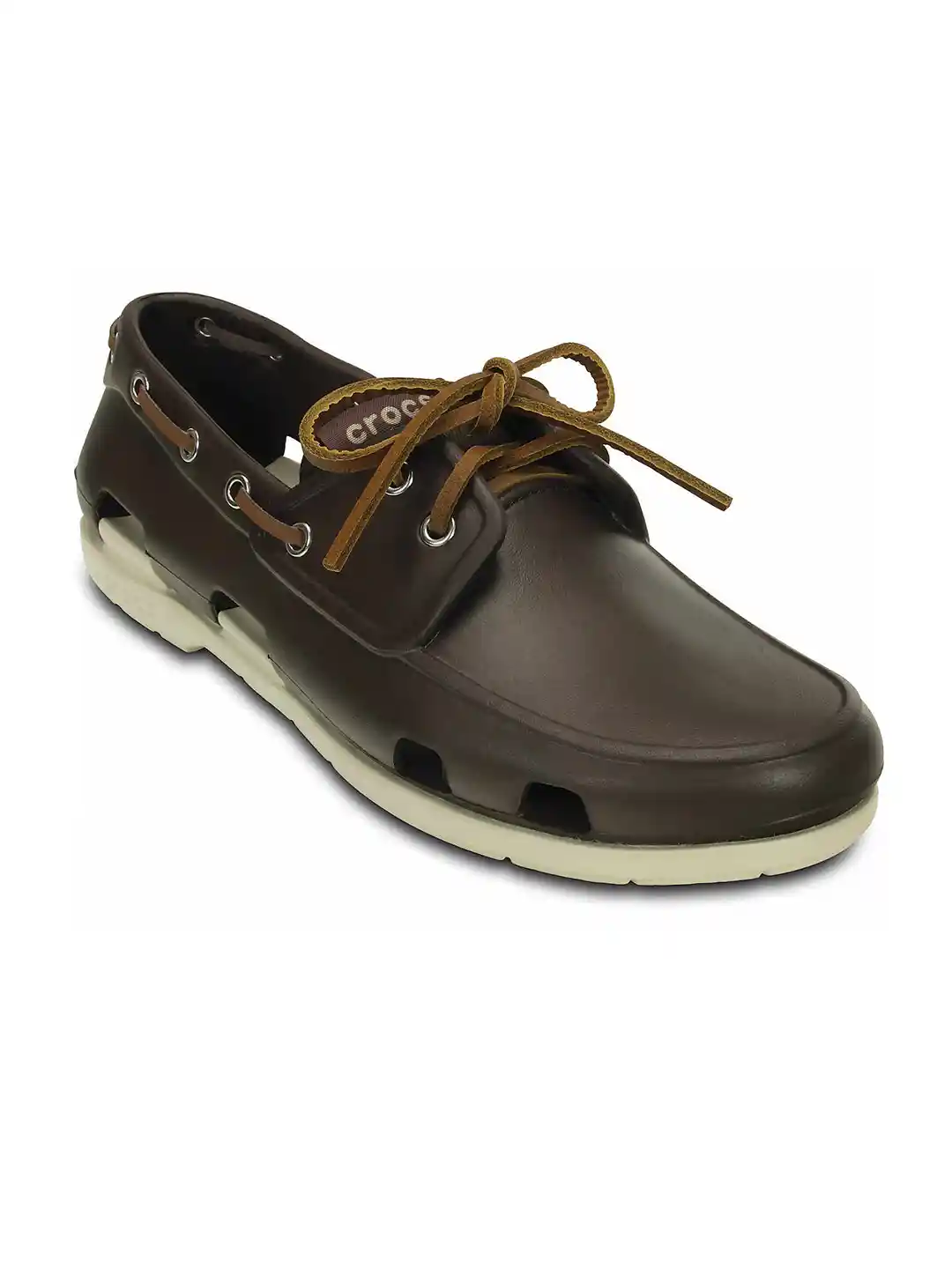 Buy Crocs Beach Line Men Brown Boat Shoes Casual Shoes for Men