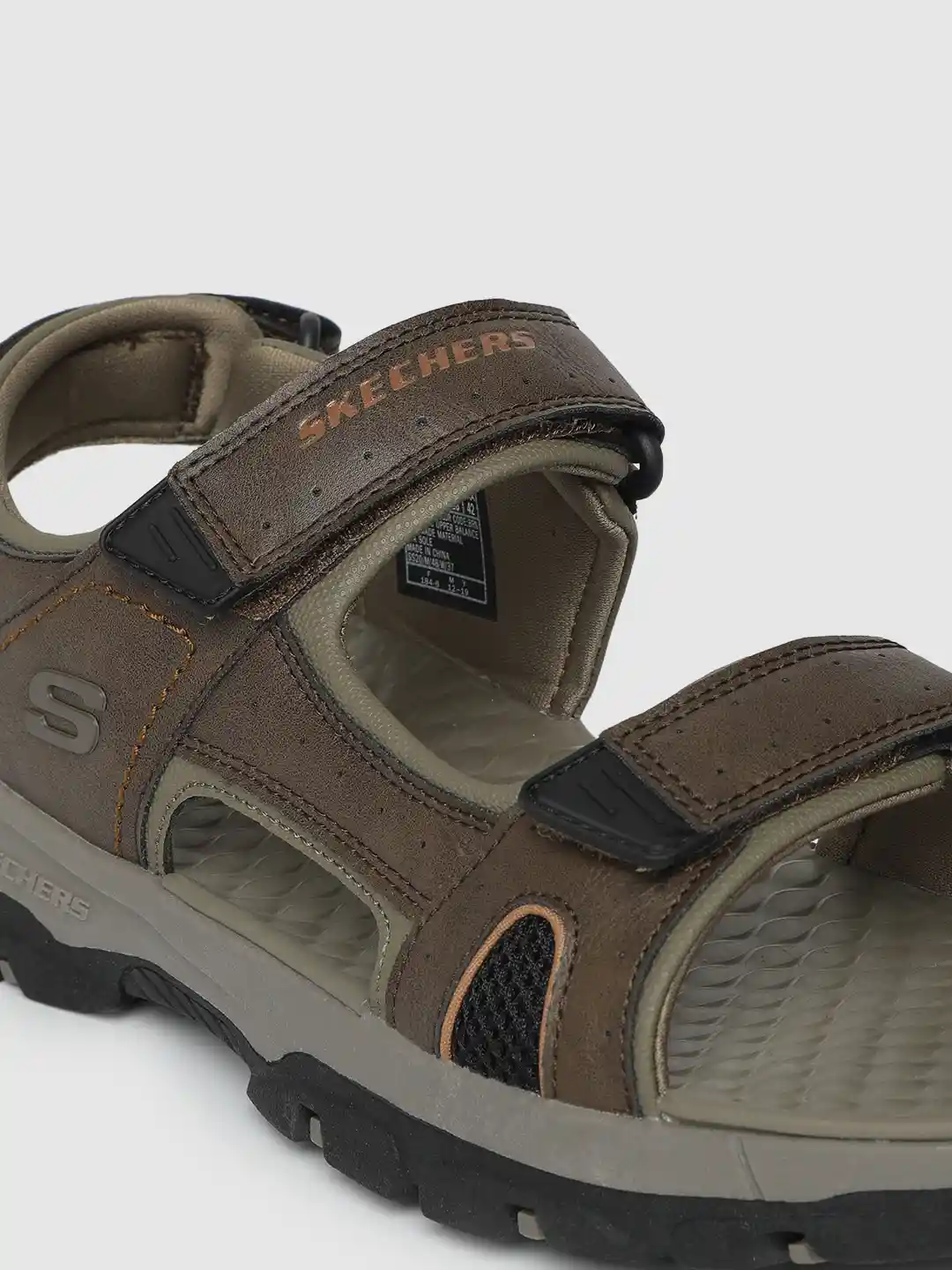 Buy Skechers Men Brown TRESMEN Sports Sandals Sandals for Men