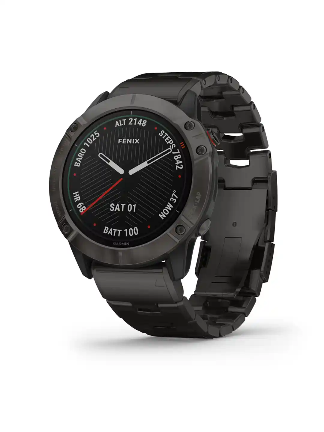 Buy Garmin Unisex Black Fenix 6X Pro Solar Sap Smart Watch 010