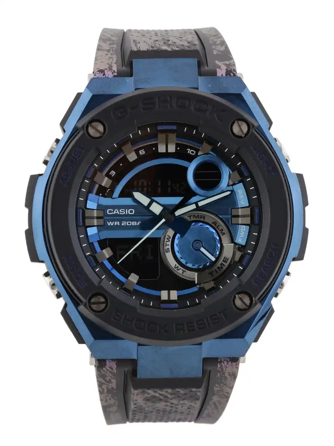 Casio G-Shock Men Multi Colour Analogue-Digital Watches (G641)  GST-200CP-2ADR