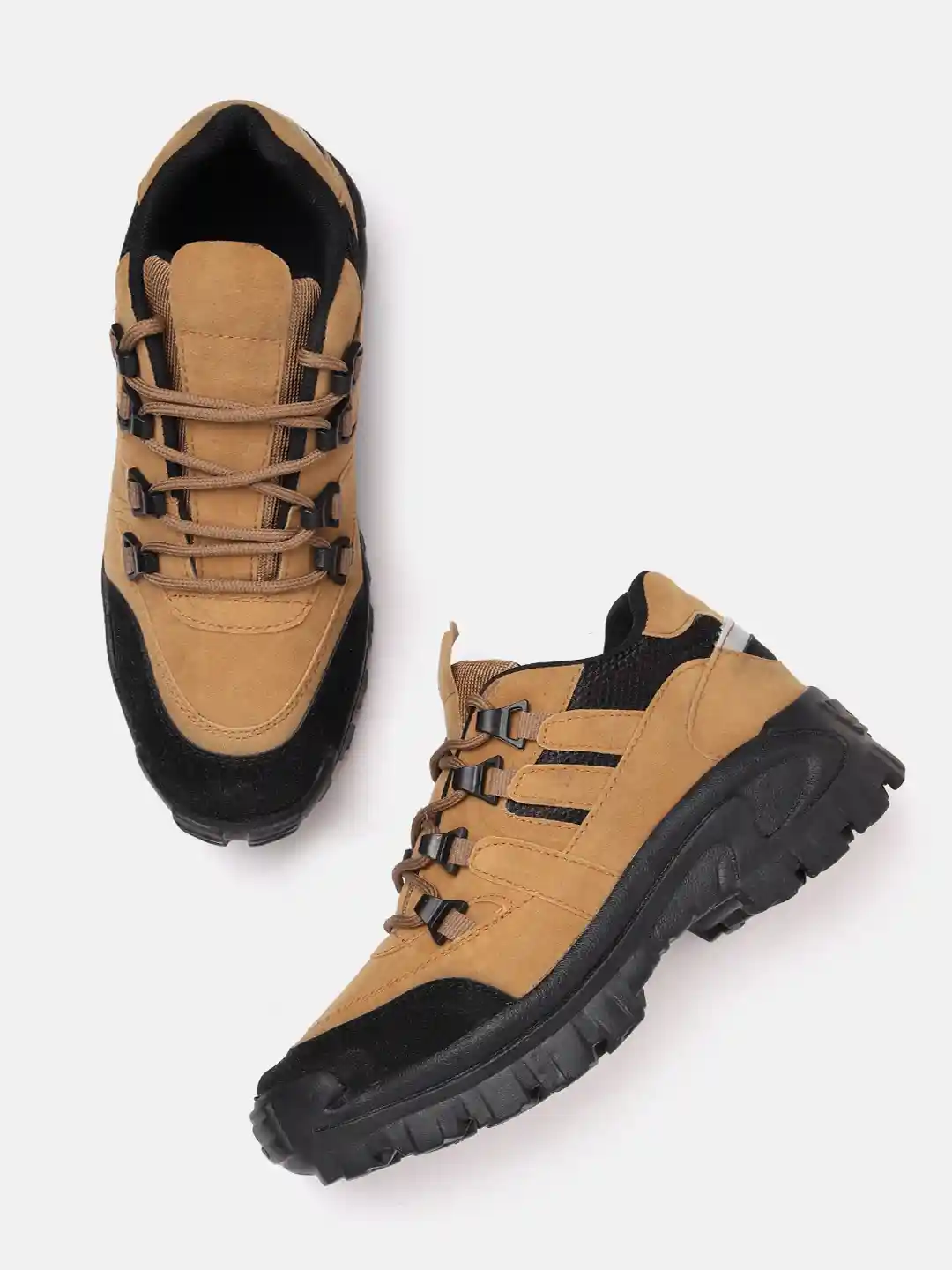 Buy Woodland Men Leather Mid-Top Trekking Shoes Boots for Men