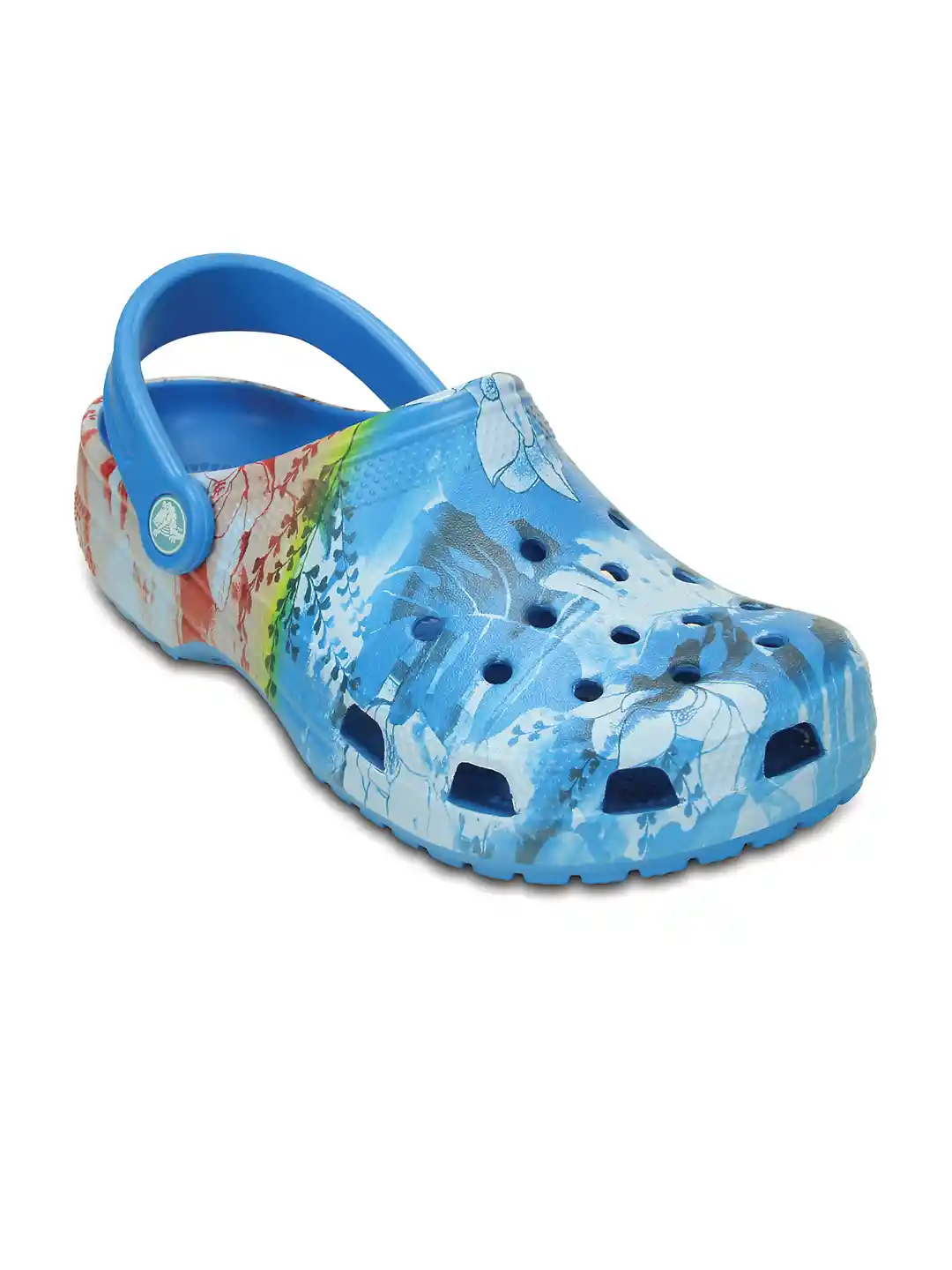Buy Crocs Classic Men Blue Printed Clogs Flip Flops for Men