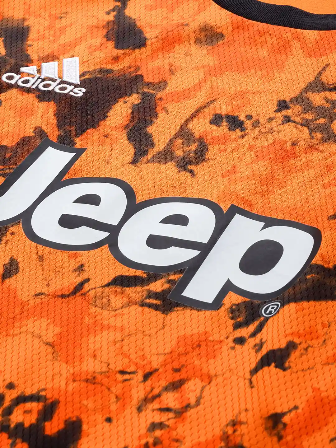 Buy ADIDAS Men Orange Black Printed Juventus Third Football