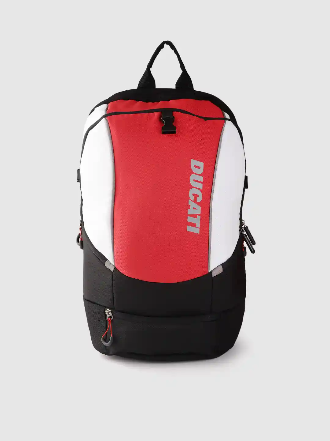 Buy Ducati Men Red White Colourblocked 16 Inch Laptop Backpack