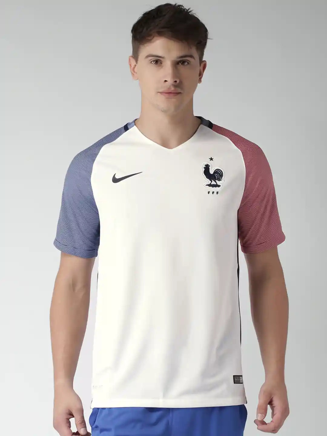 Buy Nike White FFF M AW Stadium Football Jersey Tshirts for Men
