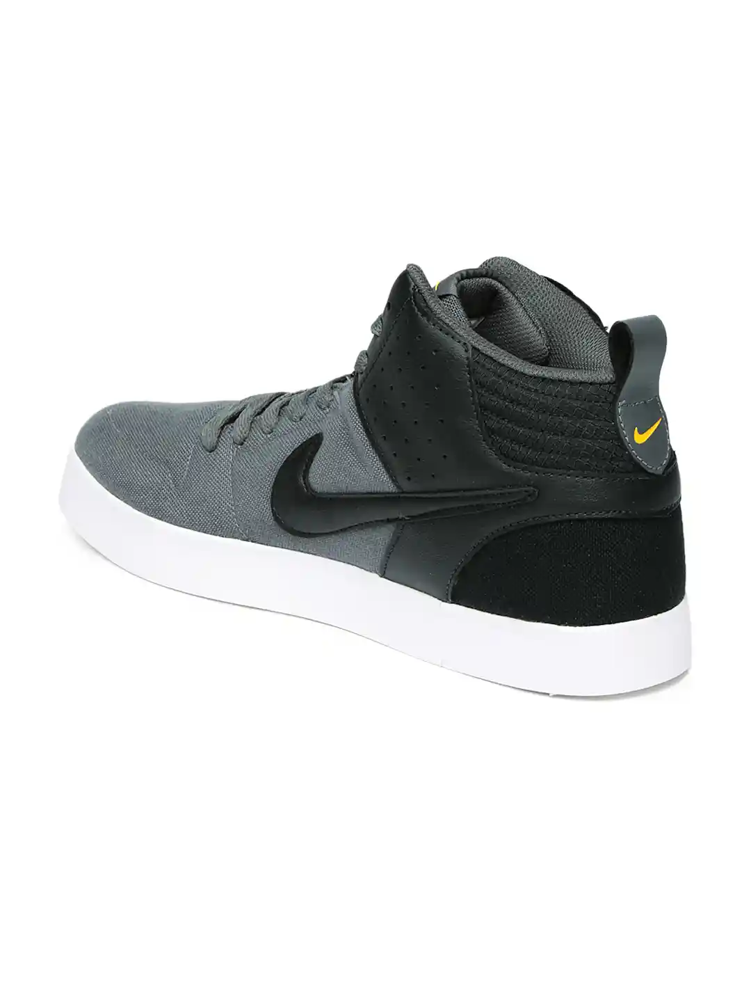 Buy Nike Men Black Grey Liteforce III Mid NSW Sneakers Casual