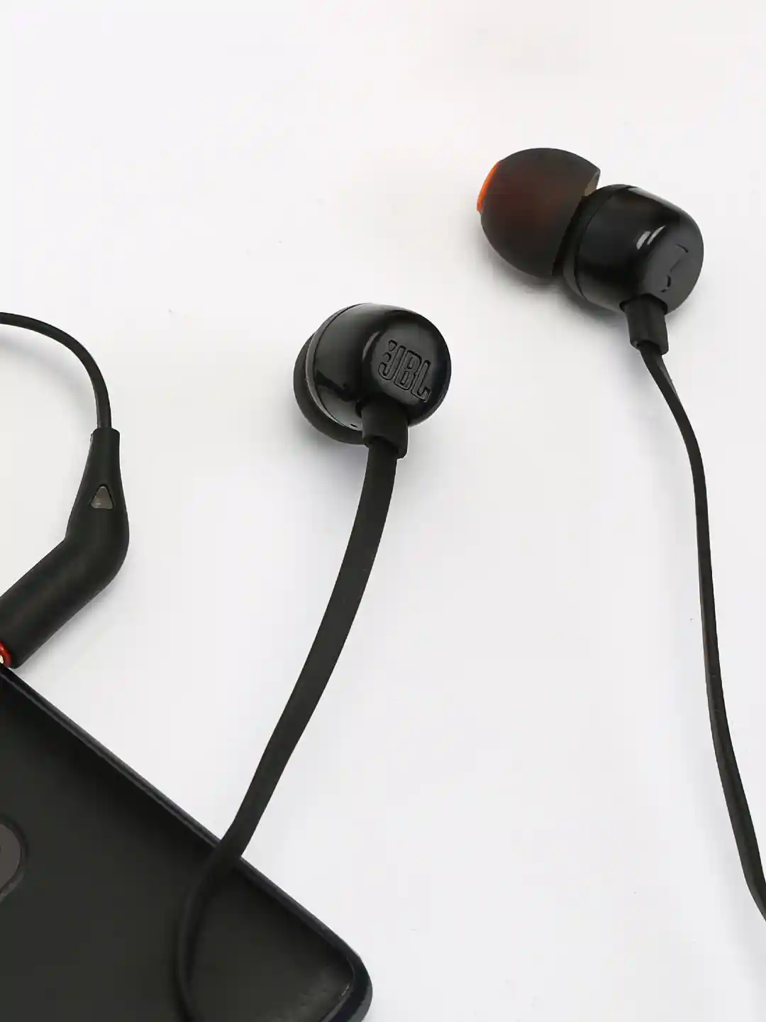 Buy JBL T160 M In-Ear Black Wired Headphones with Mic Headphones