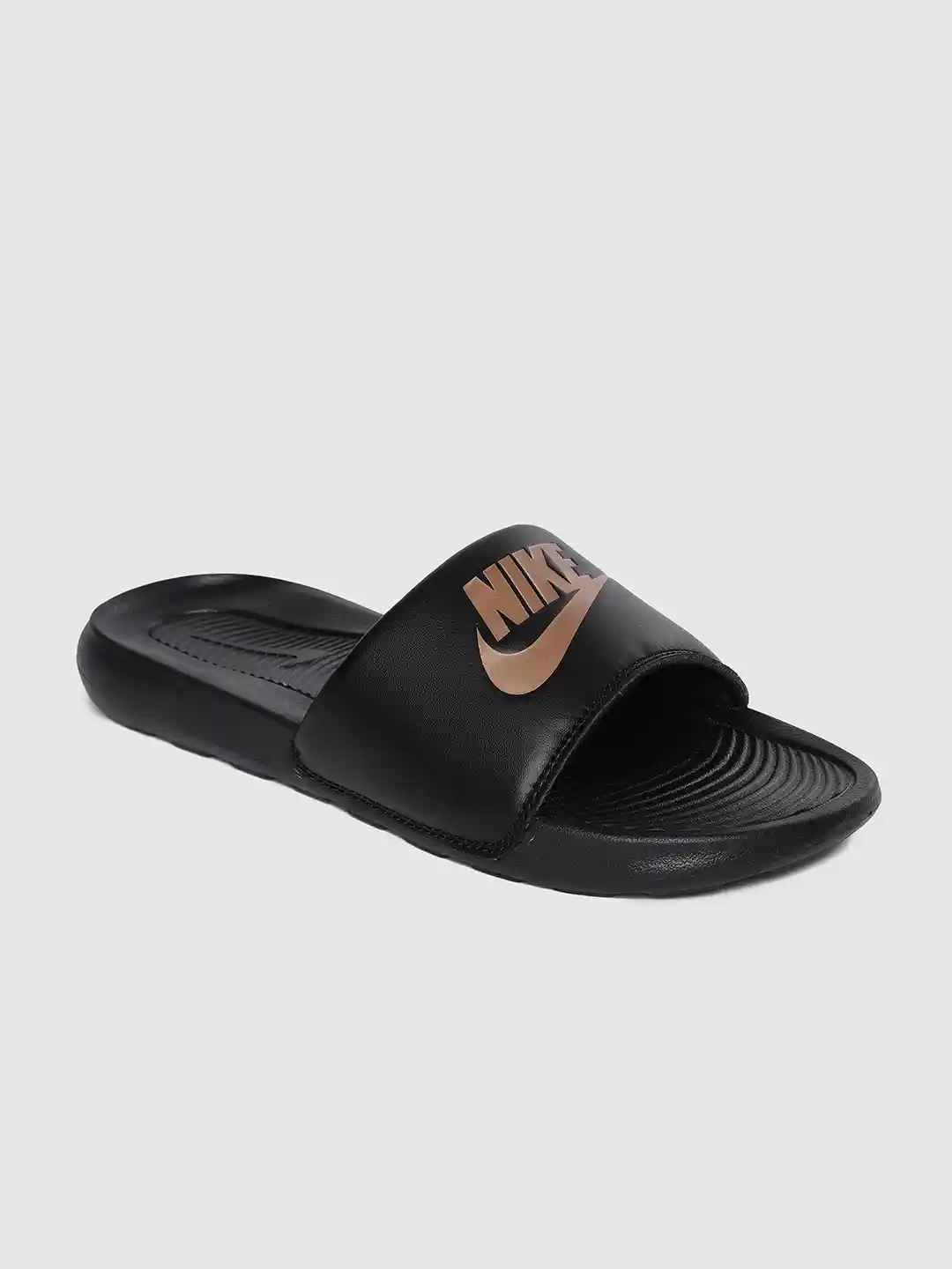 Benassi Swoosh Nike Slippers Gold Check Blue Nike Benassi Swoosh