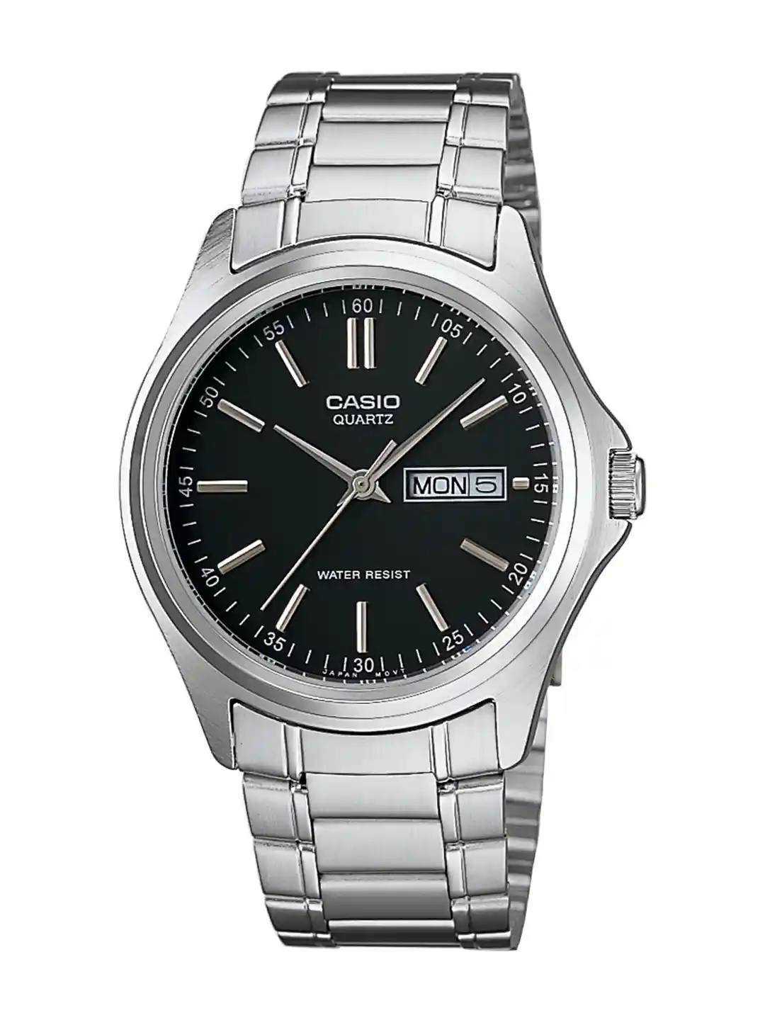Casio Mtp Casio Chain Watch Price Buy CASIO Enticer Men Black
