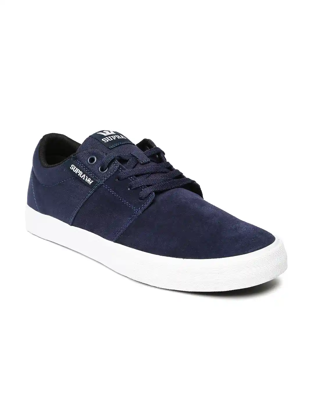 Buy Supra Men Navy Suede Stacks Vulc II Sneakers Casual Shoes