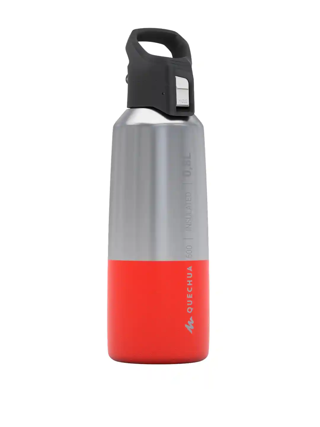 Buy Decathlon QUECHUA Silver-Toned Red Insulated Stainless
