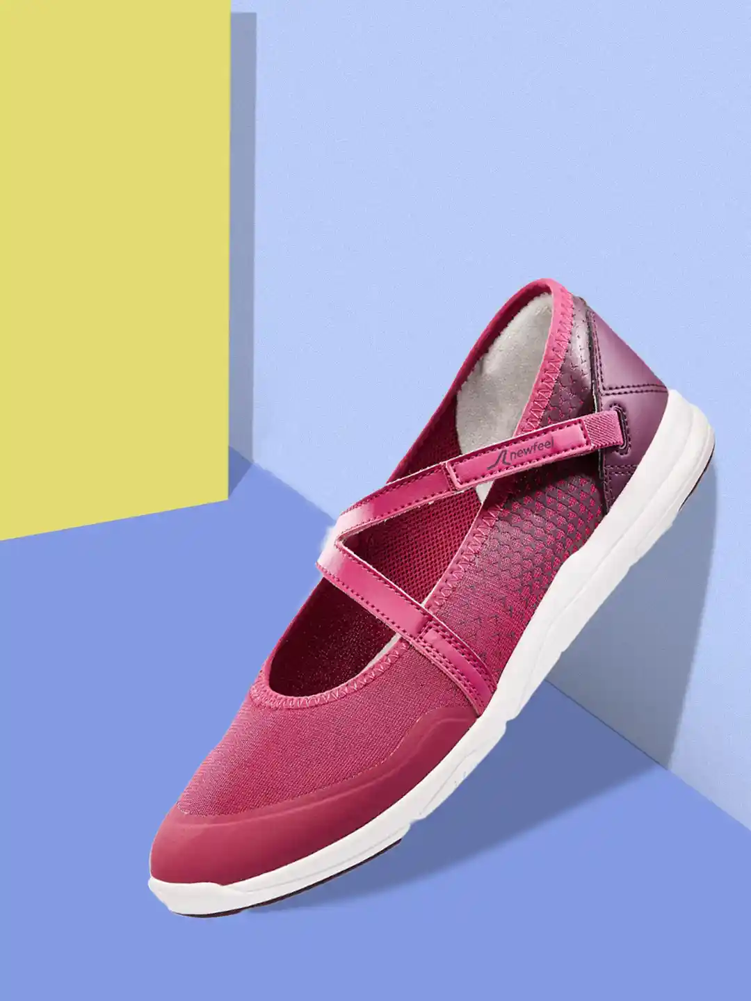 Decathlon Pink Walking Shoes Womens PW 160 Slip On Women's Urban