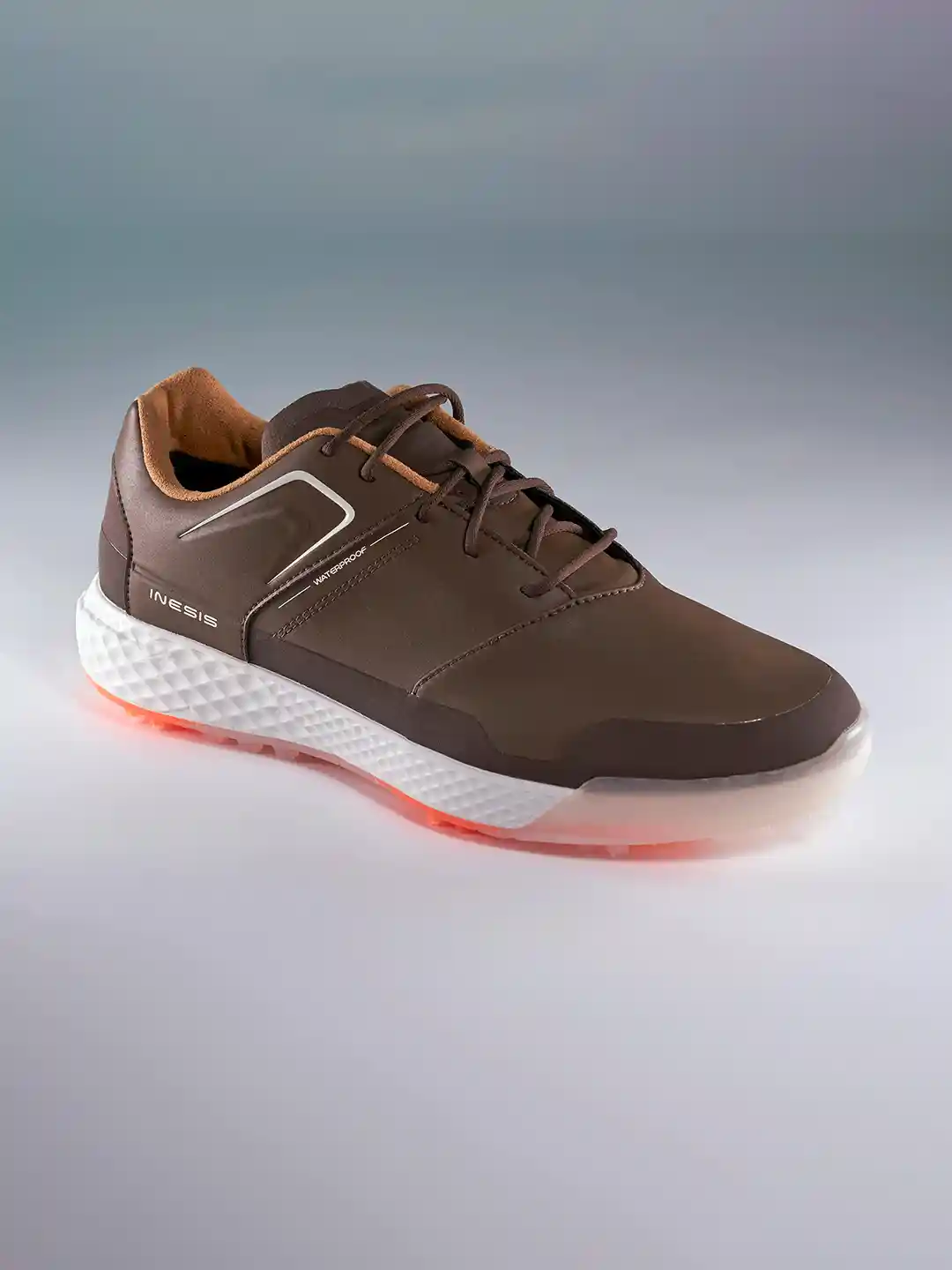 Buy Decathlon Men Brown PU Golf Shoes Sports Shoes for Men