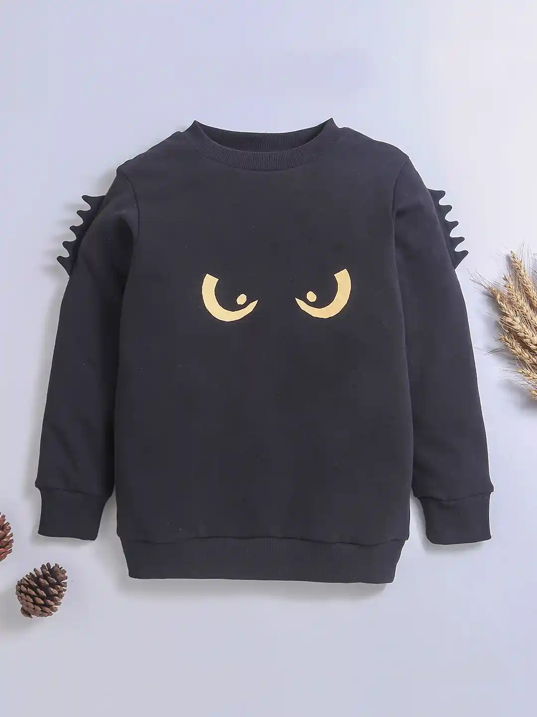 Buy Nino Bambino Kids Organic Cotton Black Printed Sustainable