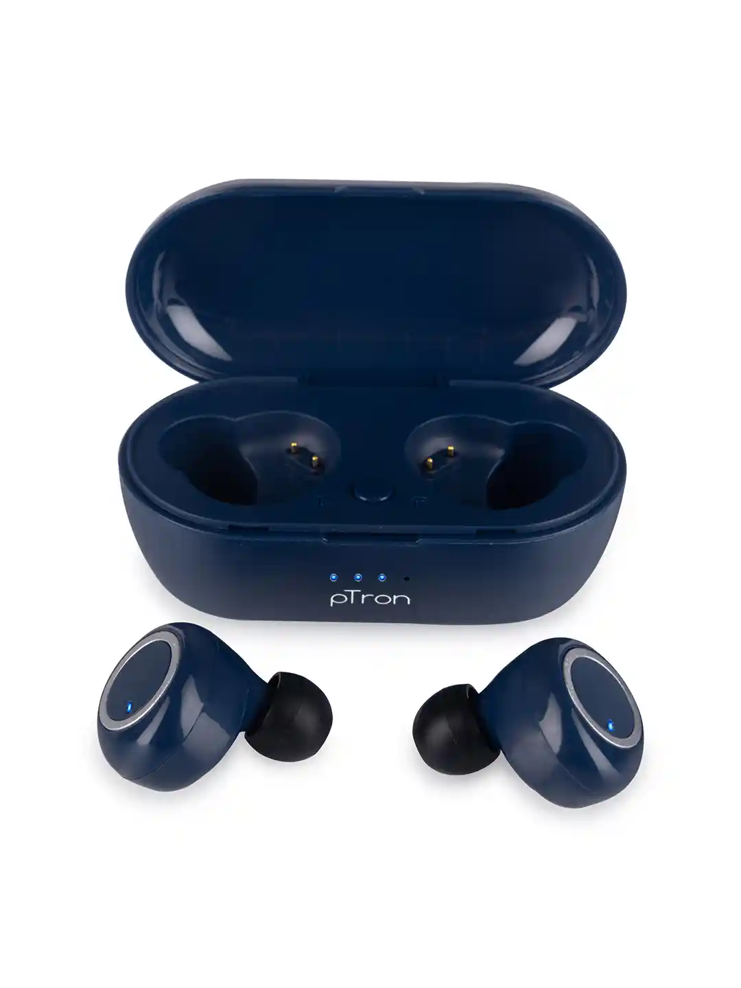 Buy pTron Bassbuds M Blue True Wireless Bluetooth Headphones