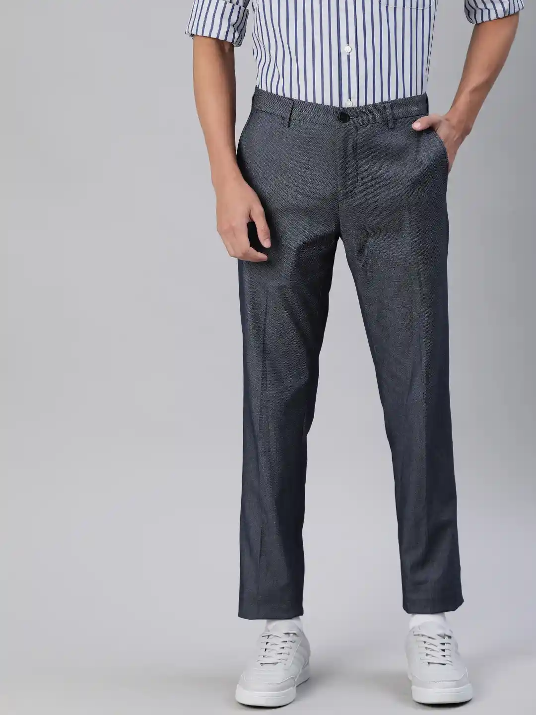 Navy Blue Tommy Jeans Trousers Men Tommy Hilfiger Denim Jeans