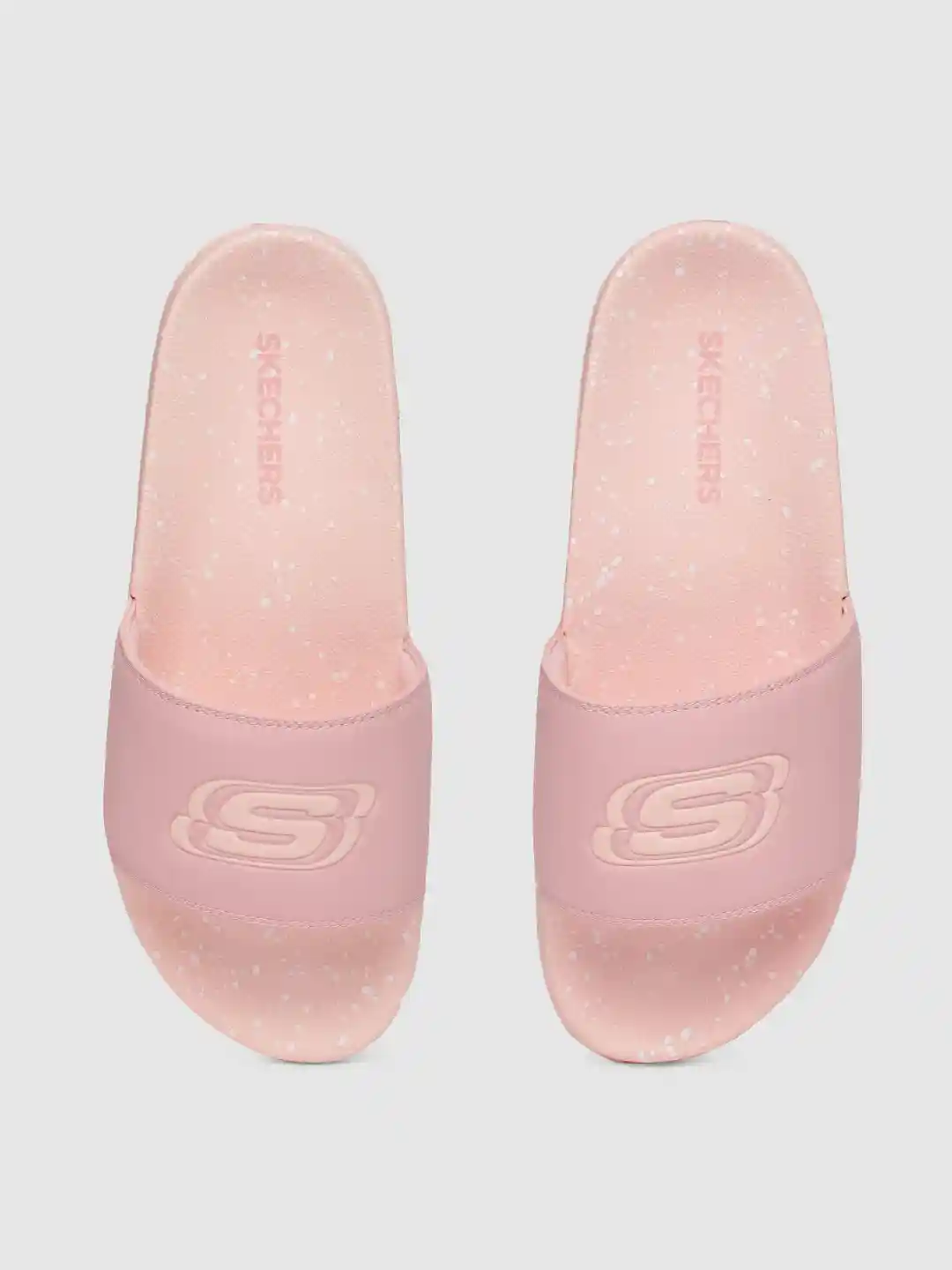 Buy Skechers Women Pink SIDE LINES 2 Printed Sliders - Flip Flops