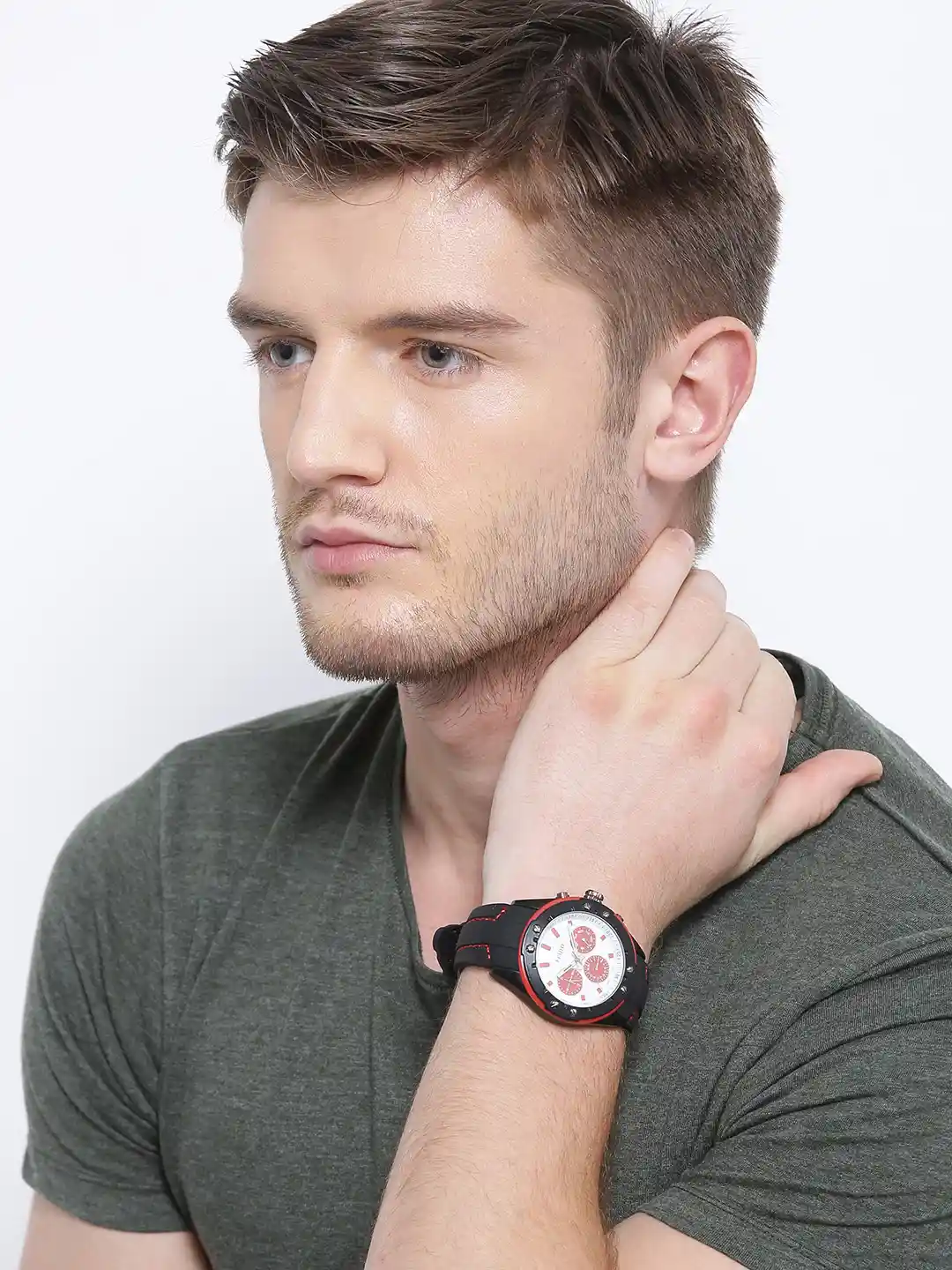 Buy FLUID Pair of HIs Her Gift Set Off-White Dial Watches FLJT