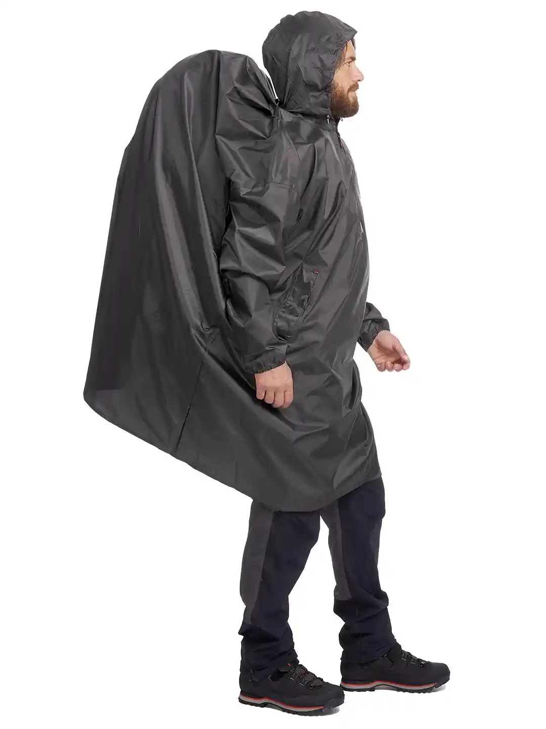 Buy Men Grey ARPENAZ Hiking and Trekking Rain Poncho