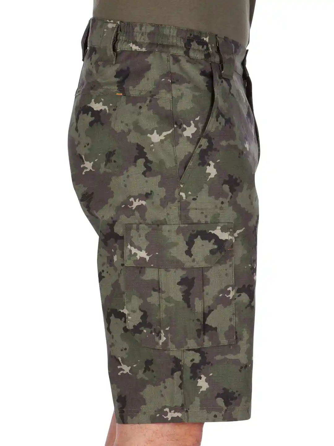 Buy Decathlon Men Olive Green Camouflage Printed Regular Fit